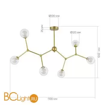 Люстра Evoluce ARCUS SLE1106-203-06 - Фото 2