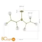 Люстра Evoluce ARCUS SLE1106-203-06 - Фото 2