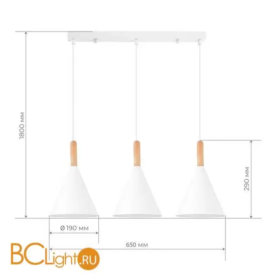 Подвесной светильник Evoluce ARKET SLE1255-503-03