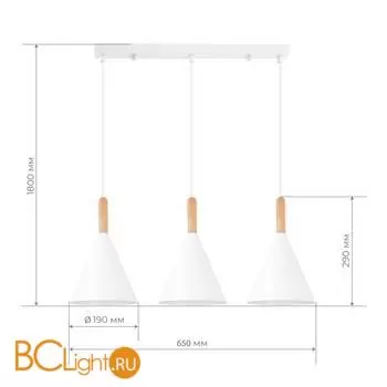 Подвесной светильник Evoluce ARKET SLE1255-503-03
