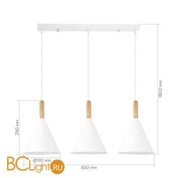 Подвесной светильник Evoluce ARKET SLE1255-503-03 - Фото 4