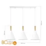 Подвесной светильник Evoluce ARKET SLE1255-503-03 - Фото 4