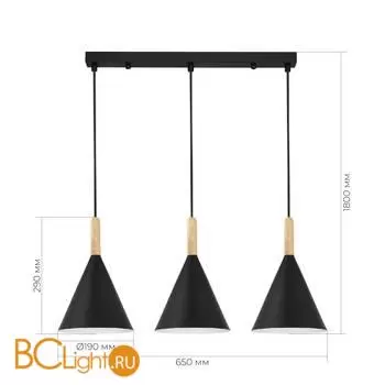 Подвесной светильник Evoluce ARKET SLE1255-403-03 - Фото 4