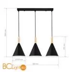 Подвесной светильник Evoluce ARKET SLE1255-403-03