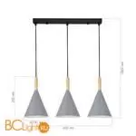 Подвесной светильник Evoluce ARKET SLE1255-413-03 - Фото 4