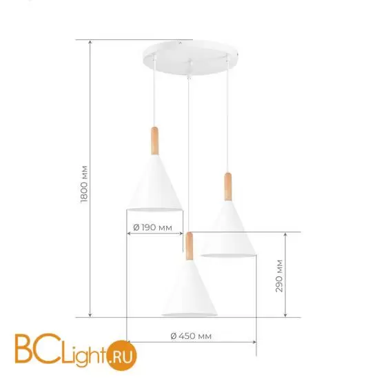 Подвесной светильник Evoluce ARKET SLE1255-513-03