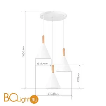Подвесной светильник Evoluce ARKET SLE1255-513-03