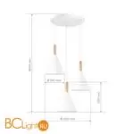 Подвесной светильник Evoluce ARKET SLE1255-513-03