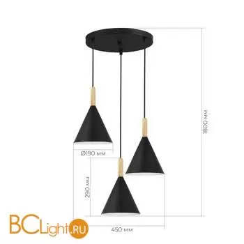 Подвесной светильник Evoluce ARKET SLE1255-423-03 - Фото 4