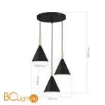 Подвесной светильник Evoluce ARKET SLE1255-423-03 - Фото 4