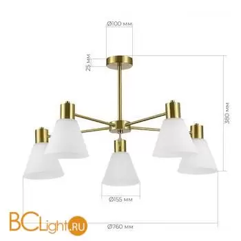 Люстра Evoluce ARKI SLE1561-302-05 - Фото 2