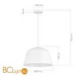 Подвесной светильник Evoluce BLANK SLE1805-503-01 - Фото 4