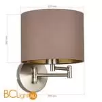 Настенный светильник Evoluce Brescia SLE300571-01 - Фото 0