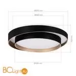 Потолочный светильник Evoluce Crosby SLE6009-402-01 - Фото 4