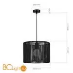 Подвесной светильник Evoluce ETTAN SLE6024-403-01 - Фото 4