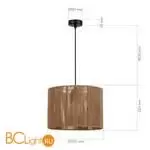 Подвесной светильник Evoluce ETTAN SLE6024-603-01 - Фото 4