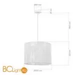 Подвесной светильник Evoluce ETTAN SLE6024-503-01 - Фото 4