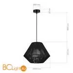 Подвесной светильник Evoluce ETTAN SLE6025-403-01 - Фото 4