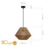 Подвесной светильник Evoluce ETTAN SLE6025-603-01 - Фото 4