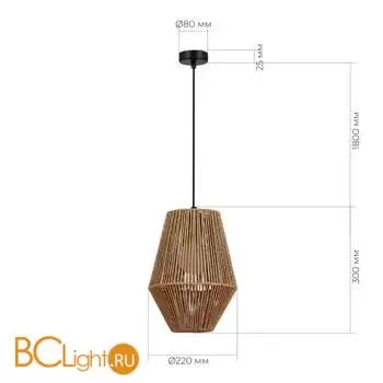 Подвесной светильник Evoluce ETTAN SLE6025-613-01 - Фото 4