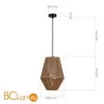 Подвесной светильник Evoluce ETTAN SLE6025-613-01 - Фото 4