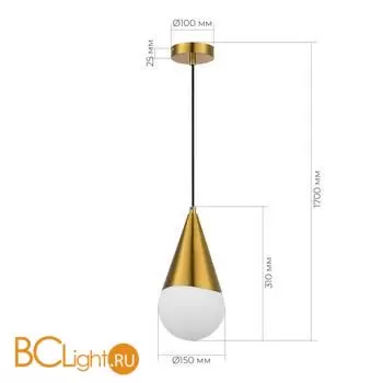 Подвесной светильник Evoluce FLORI SLE1197-203-01 - Фото 5