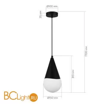 Подвесной светильник Evoluce FLORI SLE1197-403-01 - Фото 5