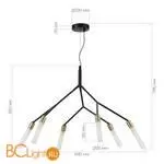 Подвесной светильник Evoluce KAITO SLE1129-403-06 - Фото 2