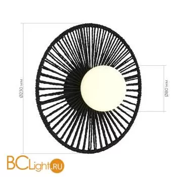 Настенный светильник Evoluce LOOM SLE6022-401-01 - Фото 3