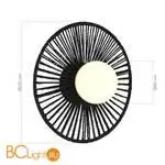 Настенный светильник Evoluce LOOM SLE6022-401-01 - Фото 3