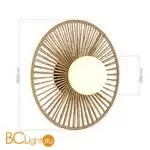 Настенный светильник Evoluce LOOM SLE6022-601-01 - Фото 3