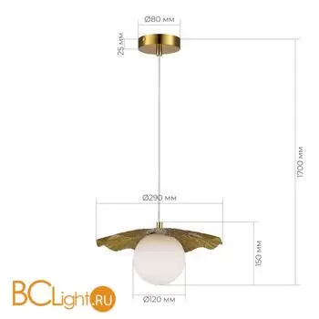 Подвесной светильник Evoluce LOREA SLE1196-303-01 - Фото 5