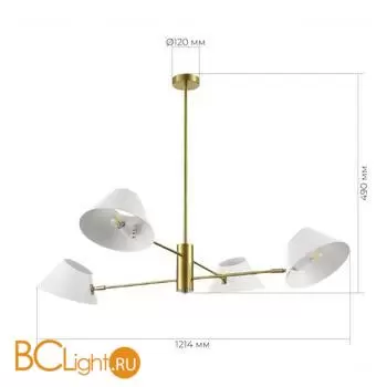 Люстра Evoluce Norbi SLE1253-353-04 - Фото 3