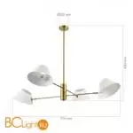 Люстра Evoluce Norbi SLE1253-353-04 - Фото 3