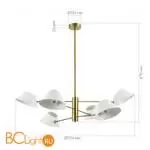 Люстра Evoluce Norbi SLE1253-353-06 - Фото 3