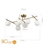 Люстра Evoluce sierra SLE1195-302-07 - Фото 7