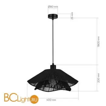 Подвесной светильник Evoluce Verve SLE6023-403-01 - Фото 4