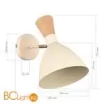 Настенный светильник Evoluce Vista SLE1256-501-01 - Фото 3