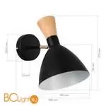 Настенный светильник Evoluce Vista SLE1256-401-01 - Фото 1