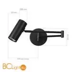 Настенный светильник Evoluce ZOOM SLE201041-01 - Фото 1