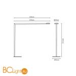 Торшер Fabbian Angle F05 C01 01 - Схема