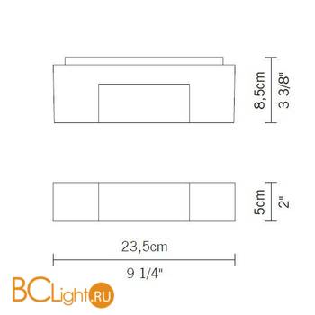 Бра Fabbian Bead D44 G01 00 - Схема
