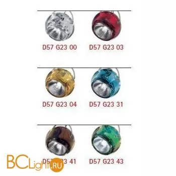 Спот (точечный светильник) Fabbian Beluga Colour D57 G23 00 - Фото 0