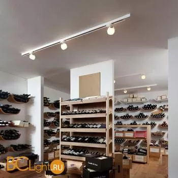 Трековый светильник Fabbian Beluga White D57 J15 01 - Фото 0