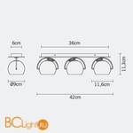 Спот (точечный светильник) Fabbian Beluga White D57 G31 01 - Схема