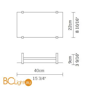 Бра Fabbian Binario D39 D01 00 - Схема
