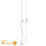 Торшер Fabbian Bungee D41 C01 27 - Схема