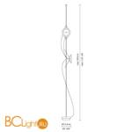 Торшер Fabbian Bungee D41 C03 27 - Схема