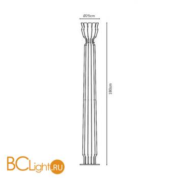 Торшер Fabbian Clove F22 C01 01 - Схема