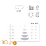 Встраиваемый светильник Fabbian Cricket D60 F15 43 - Схема